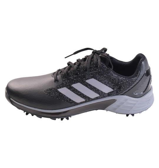 大きいサイズ メンズ adidas golf ゴルフ シューズ ゼットジー21モーション コアブラック × グレートゥー × グレースリー 1240-1321-2 30.5 31.5