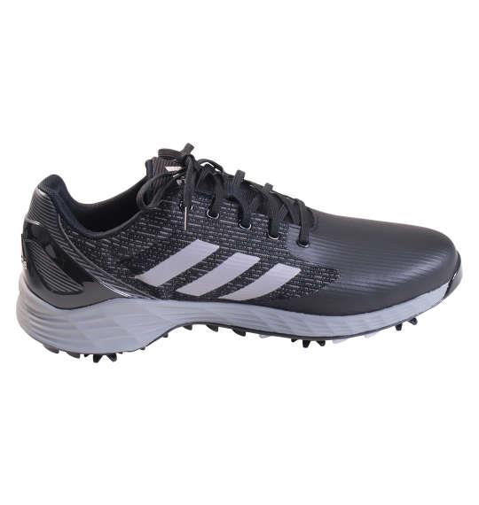 大きいサイズ メンズ adidas golf ゴルフ シューズ ゼットジー21モーション コアブラック × グレートゥー × グレースリー 1240-1321-2 30.5 31.5