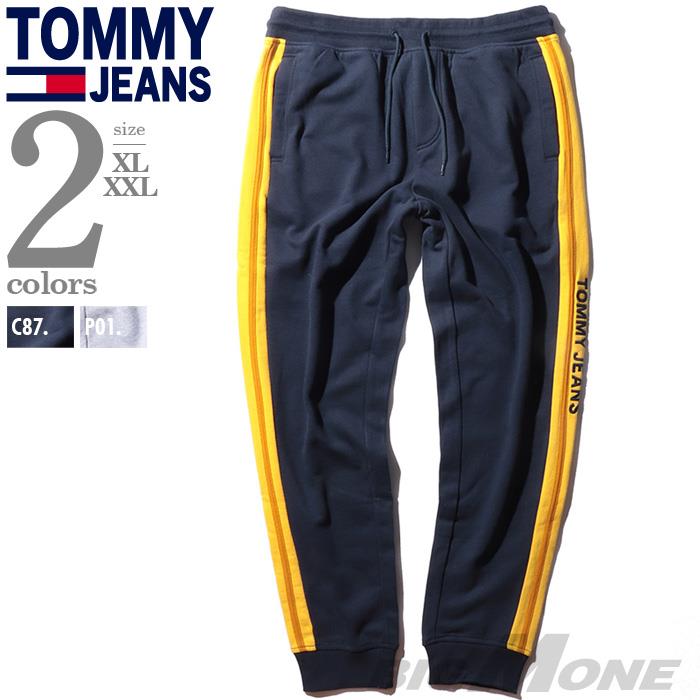 【WEB限定価格】【2021bar】大きいサイズ メンズ TOMMY JEANS トミージーンズ サイドライン ジョガー パンツ スウェットパンツ USA直輸入 dm0dm11471