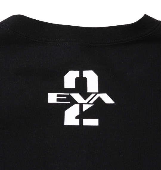 大きいサイズ メンズ F.P.O × EVANGELION 半袖 Tシャツ ブラック 1278-1576-2 3L 4L 5L 6L 8L