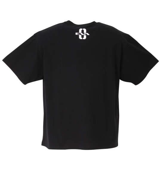 大きいサイズ メンズ F.P.O × EVANGELION 半袖 Tシャツ ブラック 1278-1577-2 3L 4L 5L 6L 8L