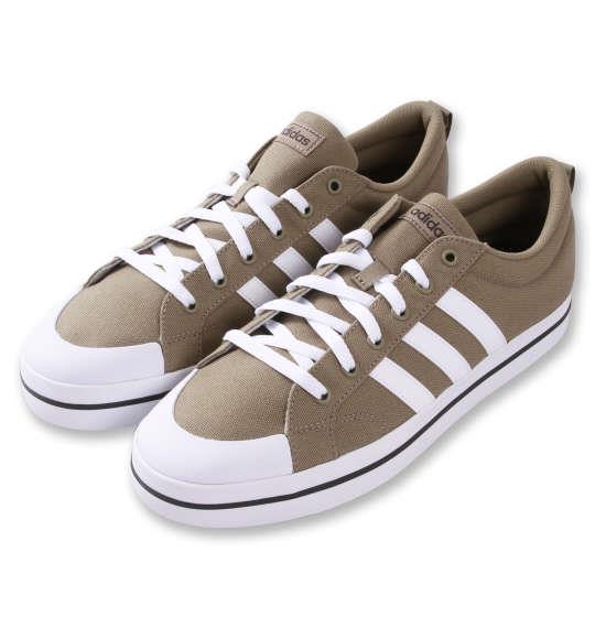 大きいサイズ メンズ adidas スニーカー BRAVADASKATE U オービットグリーン 1240-1334-1 30 31