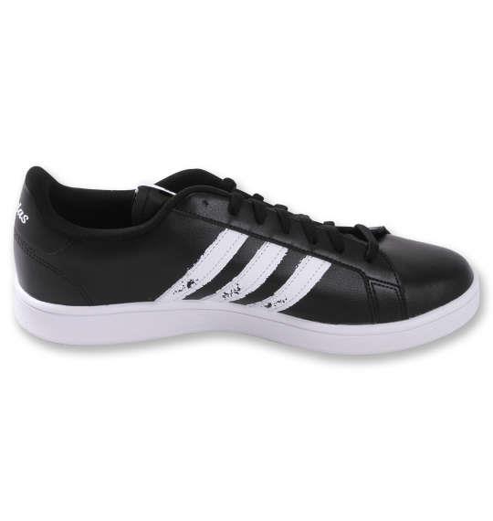 大きいサイズ メンズ adidas スニーカー GRAND COURT BASE BEYOND M コアブラック 1240-1335-2 30 31