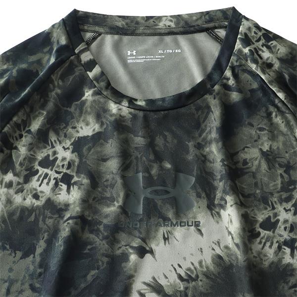 【WEB限定価格】【2021bar】大きいサイズ メンズ UNDER ARMOUR アンダーアーマー 長袖 プリント Tシャツ ロックアップ TECH2.0 PRINT LOCKUP USA直輸入 1366480