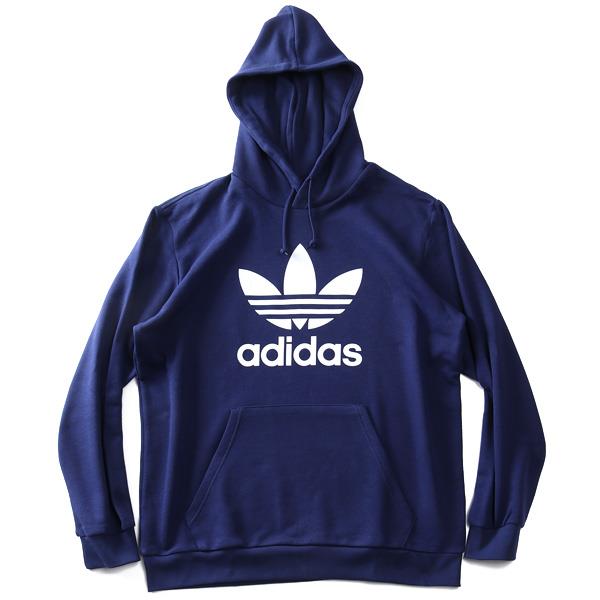 【WEB限定価格】【2021bar】大きいサイズ メンズ ADIDAS アディダス プルオーバー パーカー TREFOIL HOODY USA直輸入 h06664