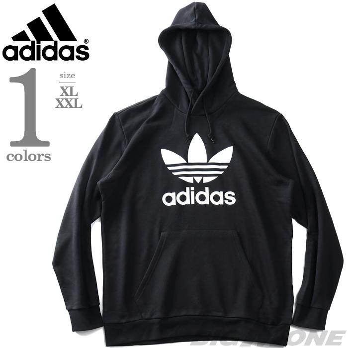 【WEB限定価格】【2021bar】大きいサイズ メンズ ADIDAS アディダス プルオーバー パーカー TREFOIL HOODY USA直輸入 h06667