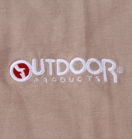 大きいサイズ メンズ OUTDOOR PRODUCTS 天竺 長袖 Tシャツ ベージュ 1258-1370-4 2L 3L 4L 5L 6L 7L 8L