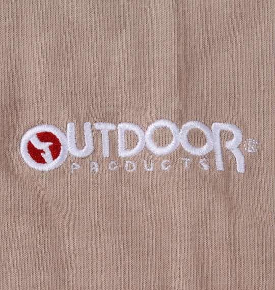 大きいサイズ メンズ OUTDOOR PRODUCTS 天竺 長袖 Tシャツ ベージュ 1258-1370-4 2L 3L 4L 5L 6L 7L 8L