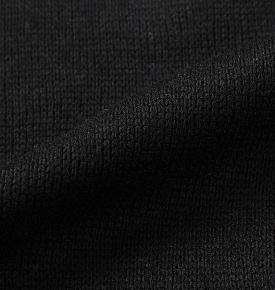 大きいサイズ メンズ SHELTY ニット フリース 刺繍 ショール カーディガン ブラック 1268-1314-2 3L 4L 5L 6L