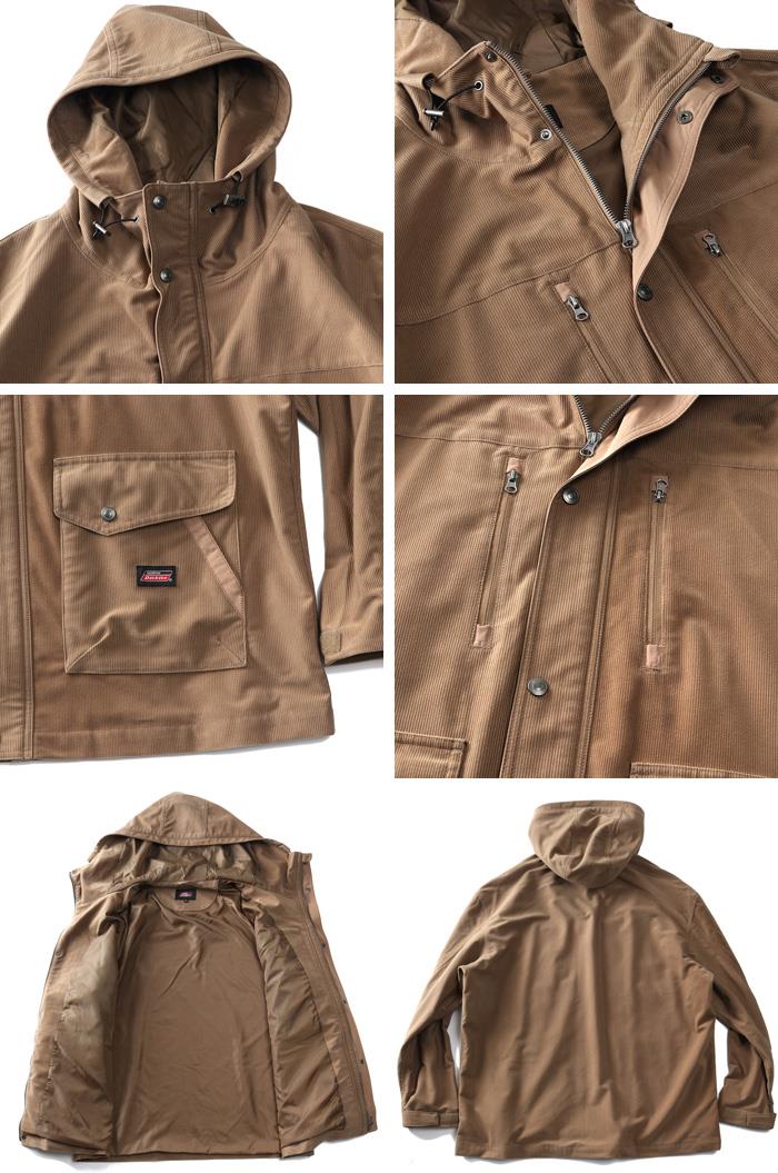 大きいサイズ メンズ GENUINE Dickies Gディッキーズ コーデュロイ フーデッド ブルゾン 1460-5420