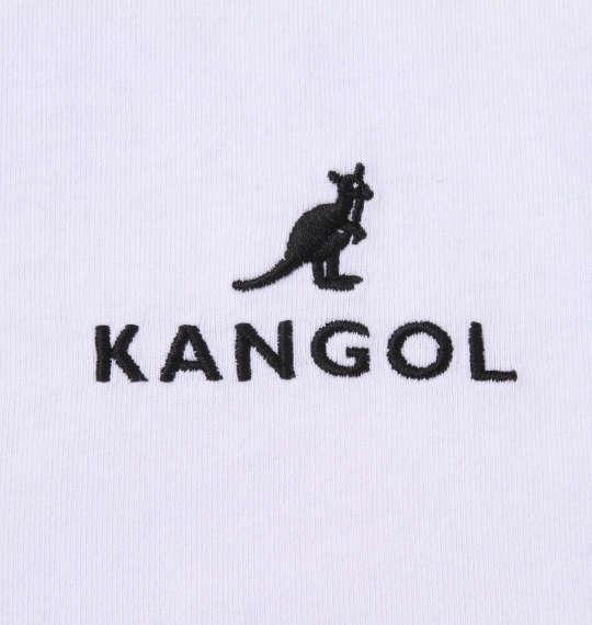 大きいサイズ メンズ KANGOL 天竺 長袖 Tシャツ オフホワイト 1278-1600-1 2L 3L 4L 5L 6L 8L