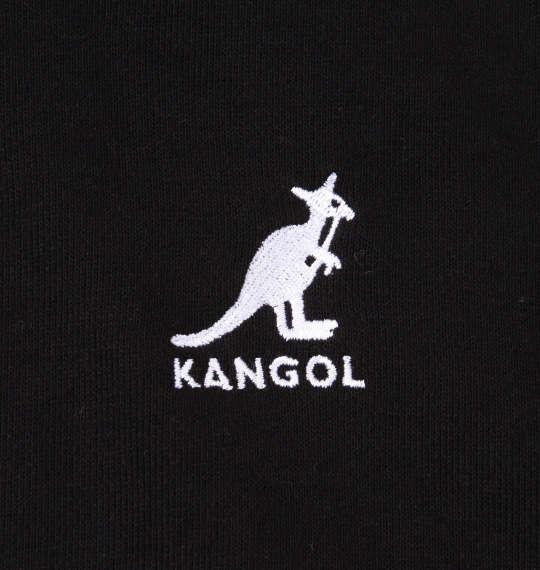 大きいサイズ メンズ KANGOL 裏毛 プル パーカー ブラック 1278-1602-2 2L 3L 4L 5L 6L 8L