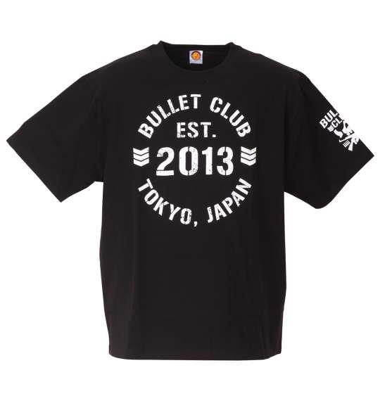 大きいサイズ メンズ 新日本プロレス BULLET CLUB「EST.2013」 半袖 Tシャツ ブラック 1278-1691-1 3L 4L 5L 6L 8L