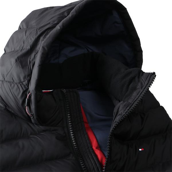 大きいサイズ メンズ TOMMY HILFIGER トミーヒルフィガー 中綿 ベスト アウター ジャケット フード付き HOODY PUFFER VEST USA直輸入 150an614