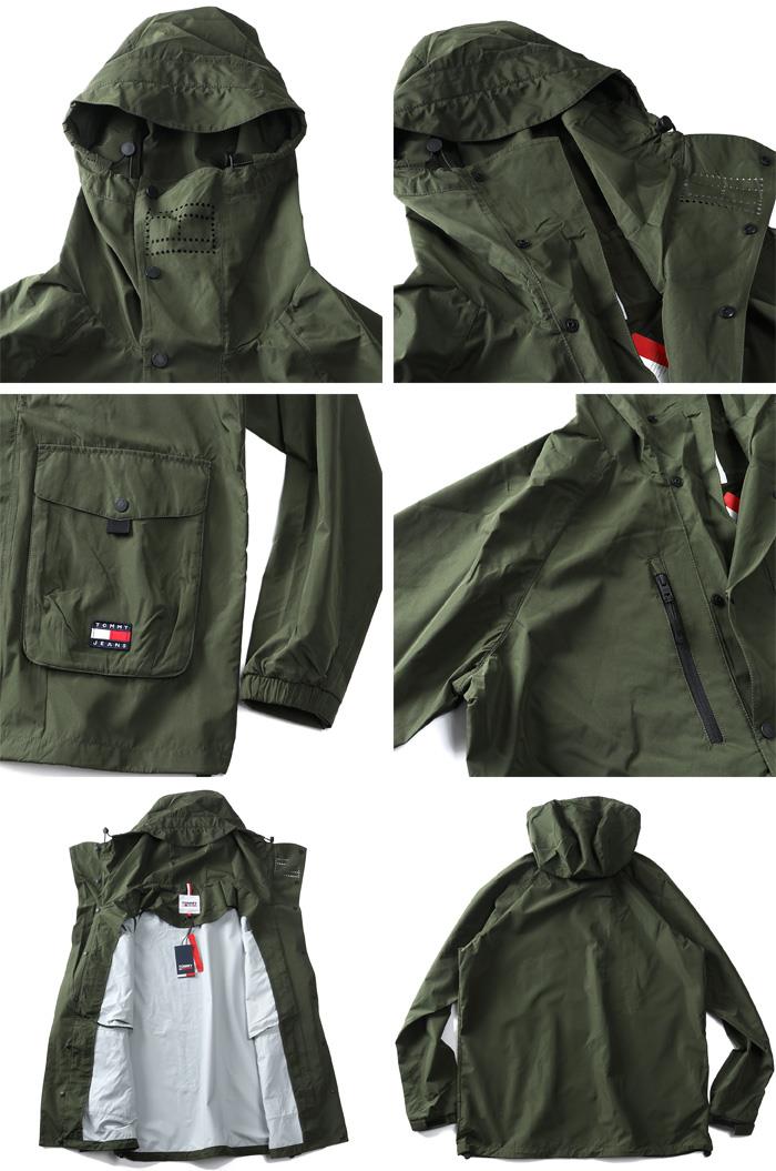 大きいサイズ メンズ TOMMY JEANS トミージーンズ フーデッド パーカー アウター ジャケット TJU HOODED PARKA USA直輸入 dm0dm11053