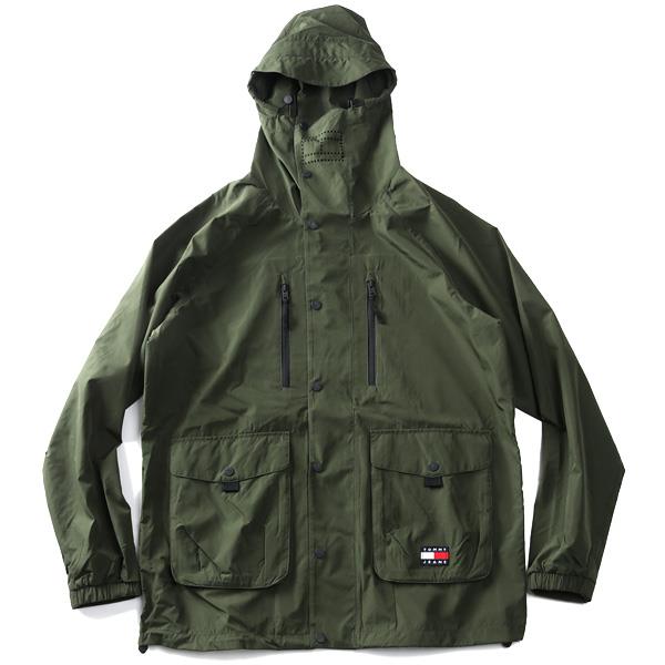 大きいサイズ メンズ TOMMY JEANS トミージーンズ フーデッド パーカー アウター ジャケット TJU HOODED PARKA USA直輸入 dm0dm11053