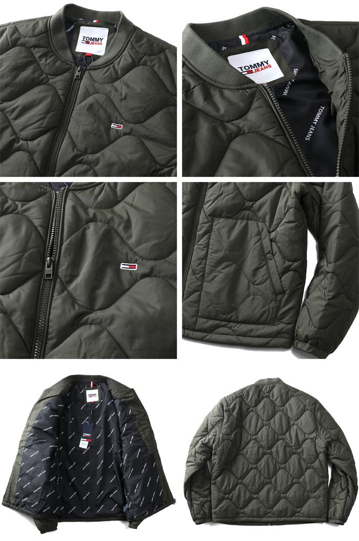 大きいサイズ メンズ TOMMY JEANS トミージーンズ キルティング 中綿 ブルゾン TJM QUILTED BOMBER JACKET USA直輸入 dm0dm11054