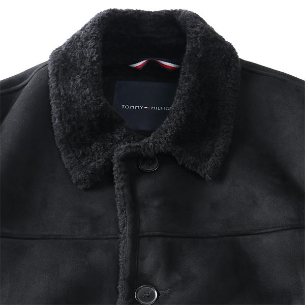 大きいサイズ メンズ TOMMY HILFIGER トミーヒルフィガー ムートン風 コート CLASSIC FAUX SHEARLING WALKING COAT USA直輸入 159as356