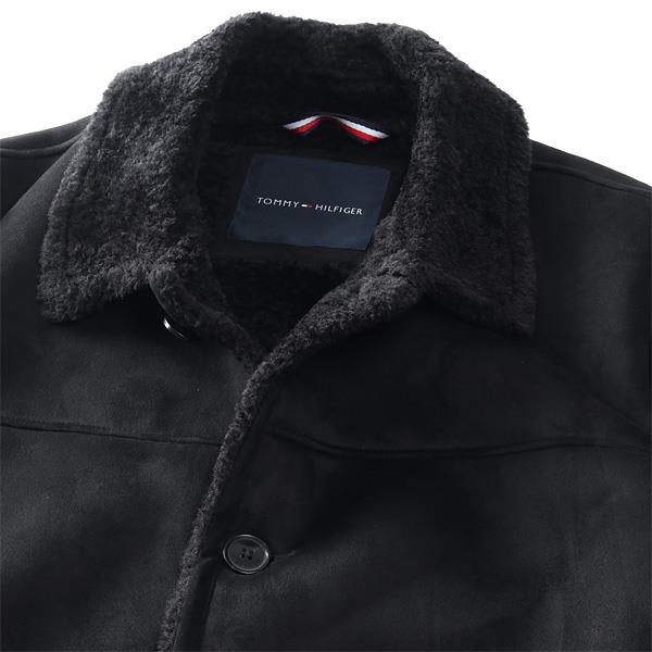 大きいサイズ メンズ TOMMY HILFIGER トミーヒルフィガー ムートン風 コート CLASSIC FAUX SHEARLING WALKING COAT USA直輸入 159as356