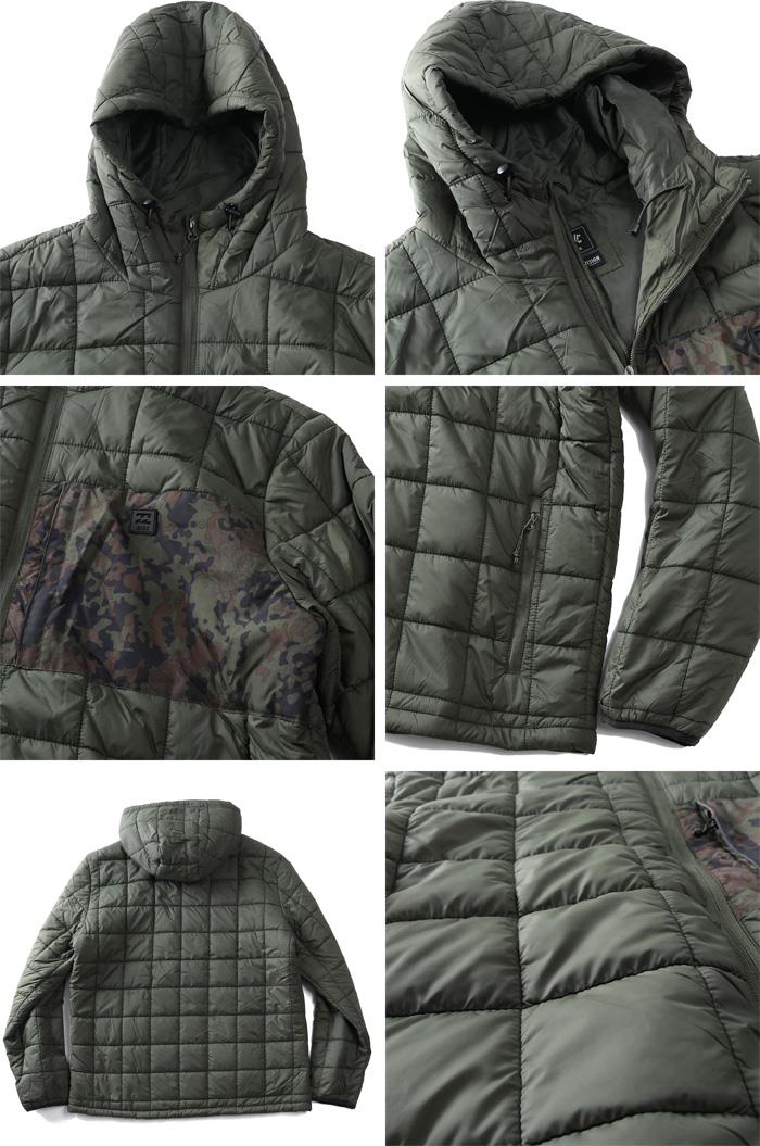 大きいサイズ メンズ BILLABONG ビラボン 中綿 フーデッド ブルゾン ジャケット Journey Hooded Zip-Up Puffer Jacket USA直輸入 abyjk00116