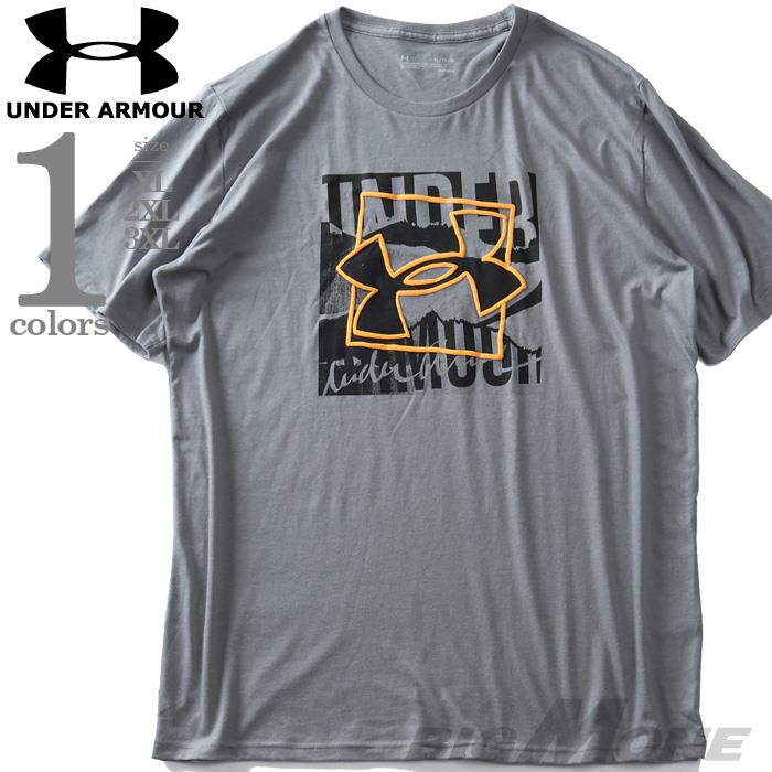 大きいサイズ メンズ UNDER ARMOUR アンダーアーマー 半袖 プリント Tシャツ USA直輸入 1366442