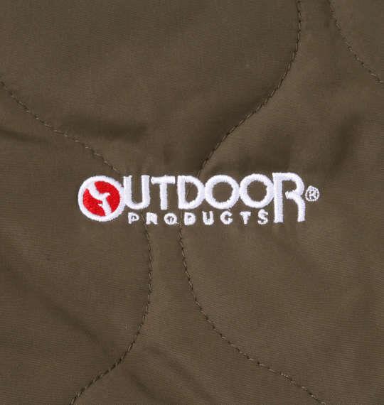 大きいサイズ メンズ OUTDOOR PRODUCTS 240Tフルダルタフタ 中綿 キルト ジャケット カーキ 1253-1313-1 2L 3L 4L 5L 6L 7L 8L