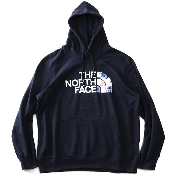 大きいサイズ メンズ THE NORTH FACE ノースフェイス プリント プルオーバー パーカー HALF DOME PULLOVER HOODIE USA直輸入 nf0a4m4b-3n3