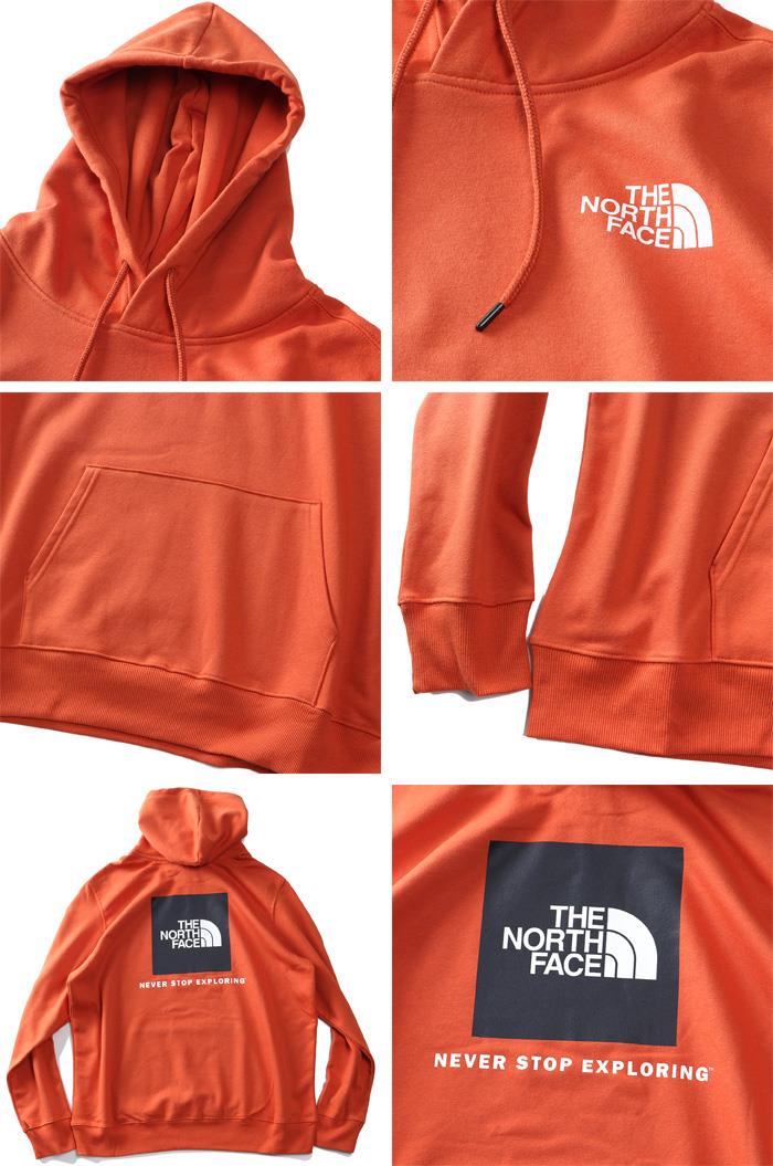 大きいサイズ メンズ THE NORTH FACE ノースフェイス プリント プルオーバー パーカー BOX NSE PULLOVER HOODIE USA直輸入 nf0a4761-emj