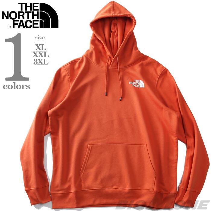 大きいサイズ メンズ THE NORTH FACE ノースフェイス プリント プルオーバー パーカー BOX NSE PULLOVER HOODIE USA直輸入 nf0a4761-emj