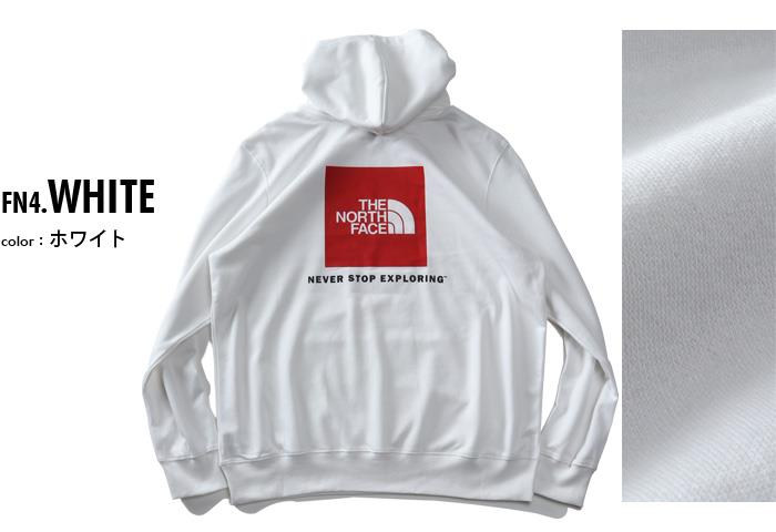 大きいサイズ メンズ THE NORTH FACE ノースフェイス プリント プルオーバー パーカー BOX NSE PULLOVER HOODIE USA直輸入 nf0a4761-fn4