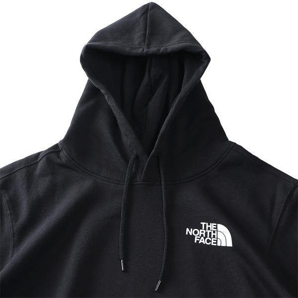 大きいサイズ メンズ THE NORTH FACE ノースフェイス プリント プルオーバー パーカー BOX NSE PULLOVER HOODIE USA直輸入 nf0a4761-jk3