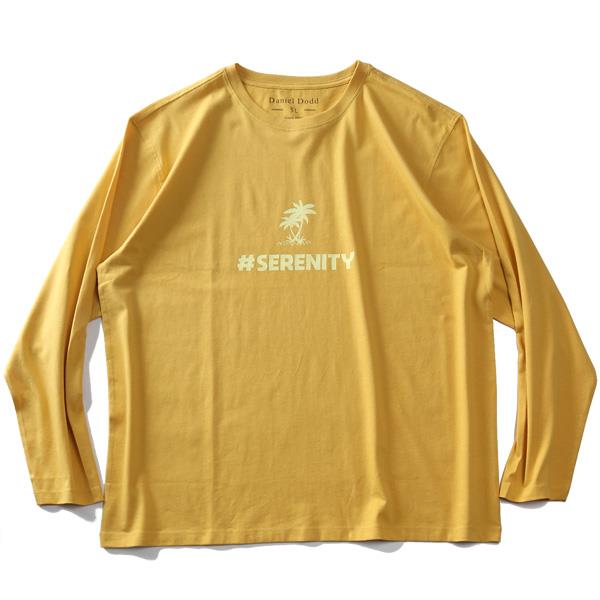 【poki】大きいサイズ メンズ DANIEL DODD プリント ロング Tシャツ SERENITY azt-220103