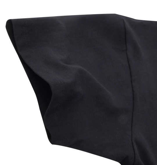 大きいサイズ メンズ SHELTY ベアー 刺繍 半袖 Tシャツ ブラック 1268-2201-2 3L 4L 5L 6L 8L