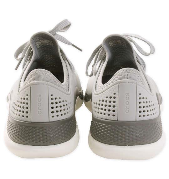 大きいサイズ メンズ crocs スニーカー LITERIDE 360 PACER M ライトグレー × スレートグレー 1240-2274-1 M12 M13