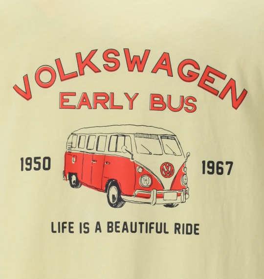 大きいサイズ メンズ VOLKSWAGEN 半袖 Tシャツ クリーム 1268-2212-1 3L 4L 5L 6L 8L