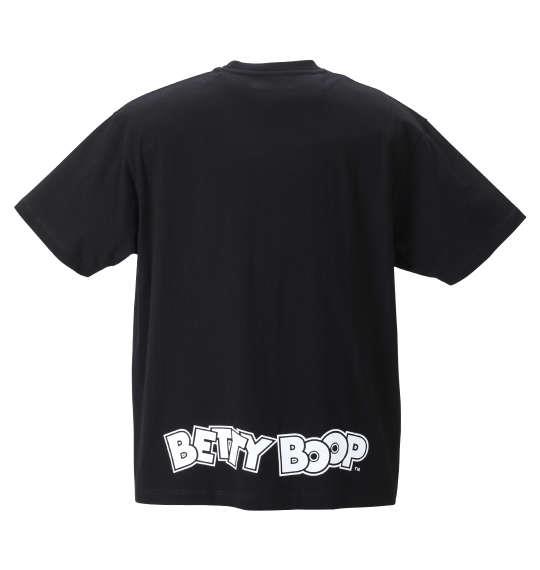 【キャラ】大きいサイズ メンズ BETTY BOOP バンダナドレスベティプリント 半袖 Tシャツ ブラック 1278-2511-2 3L 4L 5L 6L 8L