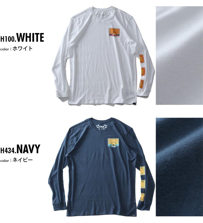 大きいサイズ メンズ HURLEY ハーレー プリント ロング Tシャツ EVD WSH CHILL SUN LS USA直輸入 mts0026650