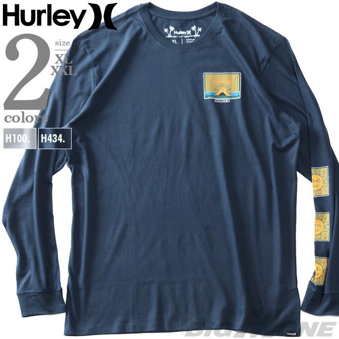 大きいサイズ メンズ HURLEY ハーレー プリント ロング Tシャツ EVD WSH CHILL SUN LS USA直輸入 mts0026650