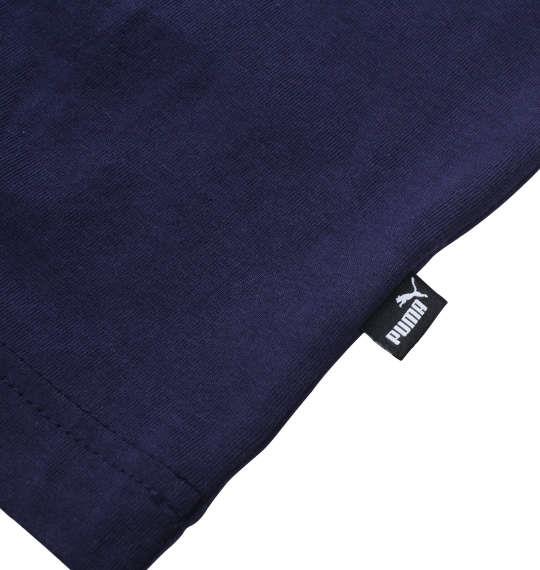 大きいサイズ メンズ PUMA エッセンシャルロゴ 半袖 Tシャツ ピーコート 1278-2210-1 2XL 3XL 4XL