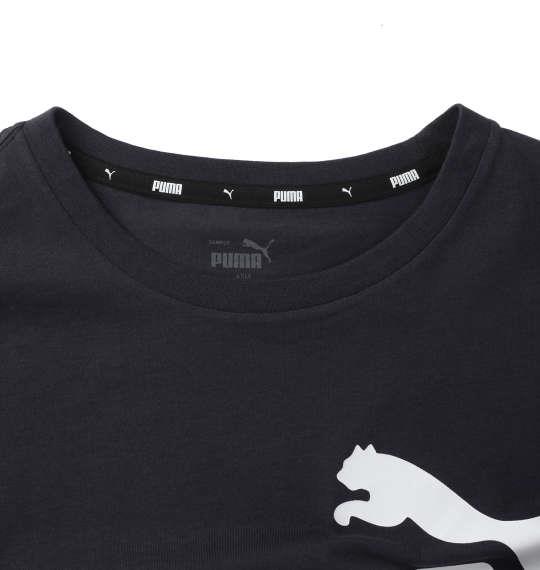 大きいサイズ メンズ PUMA エッセンシャルロゴ 半袖 Tシャツ プーマブラック 1278-2210-2 2XL 3XL 4XL