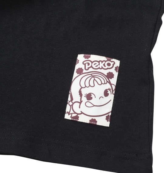 大きいサイズ メンズ PeKo&PoKo プリント 半袖 Tシャツ ブラック 1278-2216-2 3L 4L 5L 6L 8L