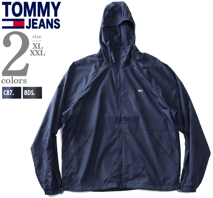 大きいサイズ メンズ TOMMY JEANS トミージーンズ パッカブル