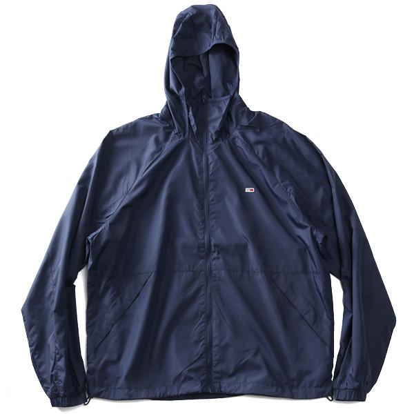 大きいサイズ メンズ TOMMY JEANS トミージーンズ パッカブル ナイロン ジャケット ウインドブレーカー PACKABLE WINDBREAKER USA直輸入 dm0dm10961