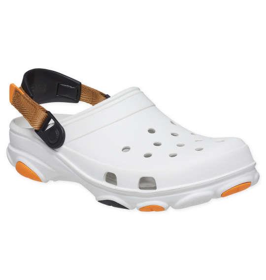 大きいサイズ メンズ crocs サンダル CLASSIC ALL TERRAIN CLOG ホワイト × マルチ 1240-2270-1 M12 M13