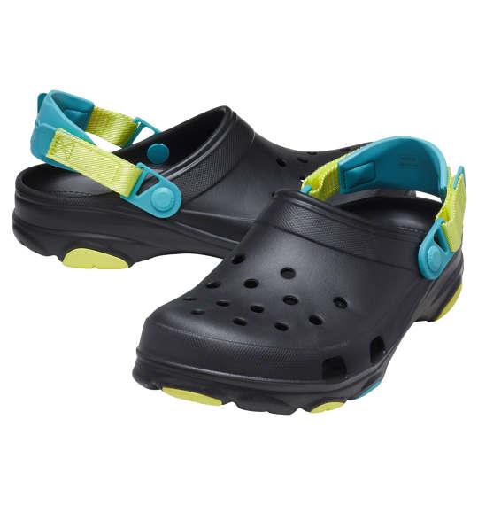 大きいサイズ メンズ crocs サンダル CLASSIC ALL TERRAIN CLOG ブラック × マルチ 1240-2270-2 M12 M13