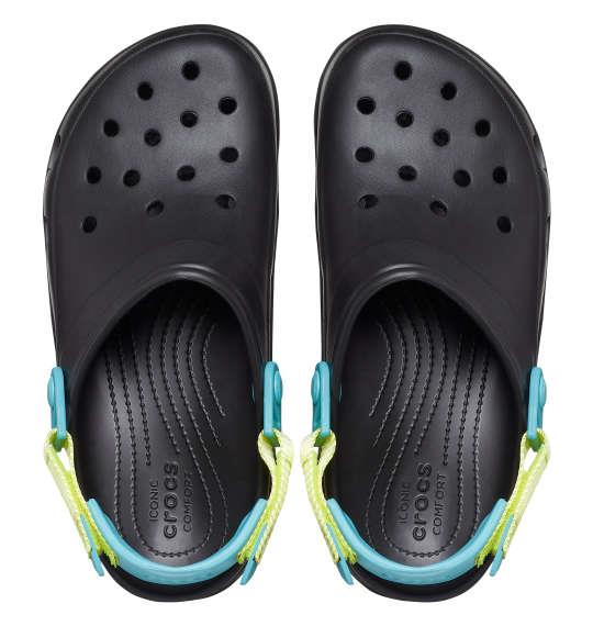 大きいサイズ メンズ crocs サンダル CLASSIC ALL TERRAIN CLOG ブラック × マルチ 1240-2270-2 M12 M13