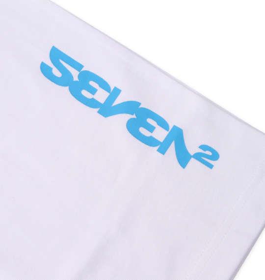 大きいサイズ メンズ SEVEN2 半袖 Tシャツ ホワイト 1268-2250-1 3L 4L 5L 6L 8L