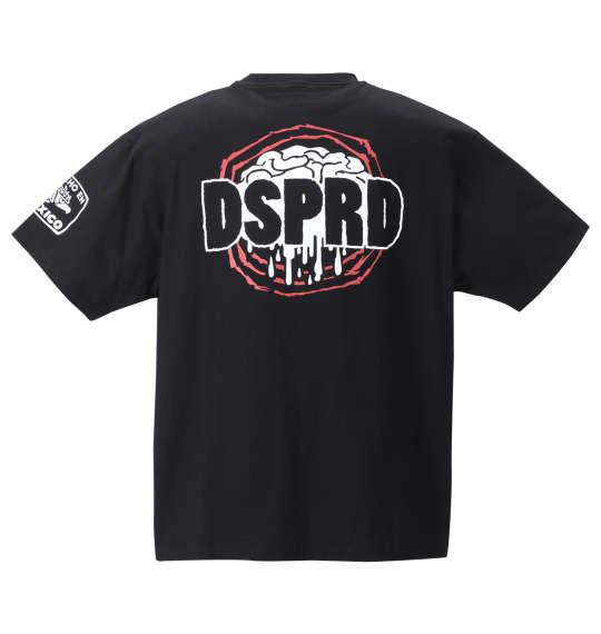 大きいサイズ メンズ 新日本プロレス エル・デスペラードイラスト 半袖 Tシャツ ブラック 1278-2576-1 3L 4L 5L 6L 8L