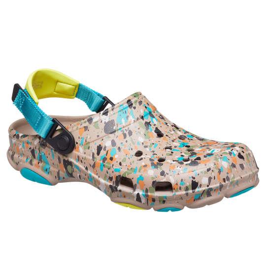 大きいサイズ メンズ crocs サンダル CLASSIC ALL TERRAIN TERRAZZO CLOG マルチ × マッシュルーム 1240-2271-1 M12 M13