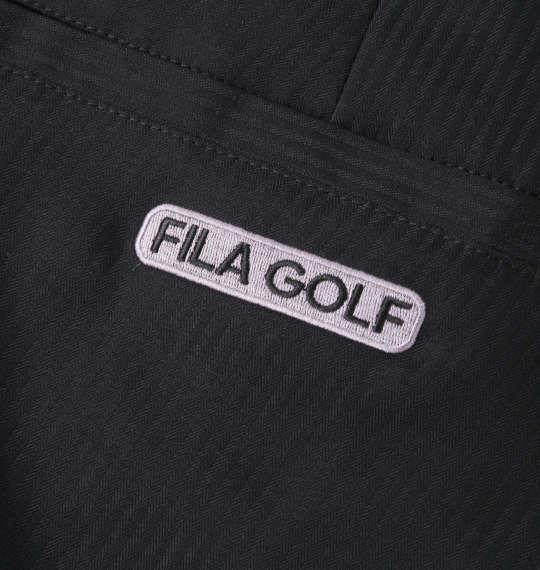 大きいサイズ メンズ FILA GOLF ヘリンボーン 多機能ポケット パンツ ブラック 1274-2270-2 100 105 110 115 120 130